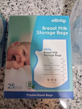 Sacaleches Bellababy Manos Libres y pack de bolsas