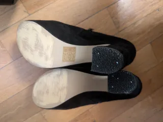 Botines tacón negros sin usar talla 37
