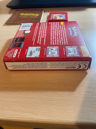 Pokemon Rojo Game Boy Caja Original
