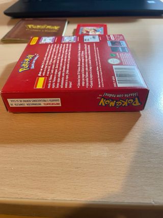 Pokemon Rojo Game Boy Caja Original
