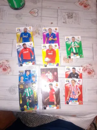 Colección Cartas Futbolistas