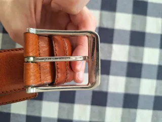 Cintura Viale Morin Coveri Vera Pelle Marrone