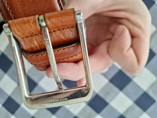 Cintura Viale Morin Coveri Vera Pelle Marrone