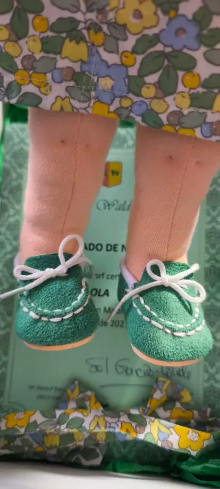 Muñeca Waldorf nueva con accesorios