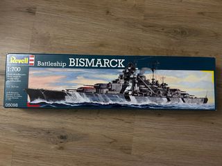 Maqueta Revell Bismarck 1:700
