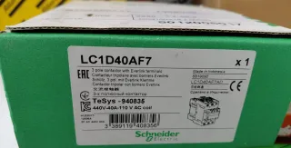 2 Contactores Schneider LC1D40AF7 40A