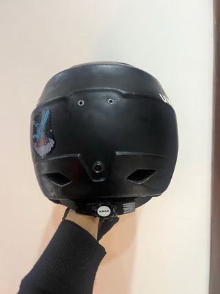 Casco de esquí Uvex negro