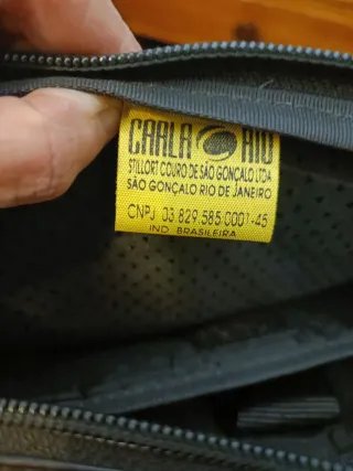 Maletín de piel CRIO negro