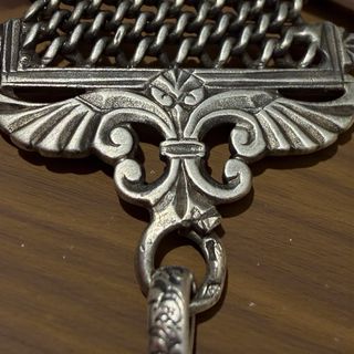 Raro Gioiello Argento Massiccio Fine 800