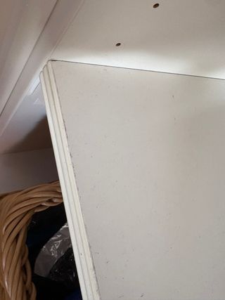 Aparador blanco madera y cristal Ikea Liatorp