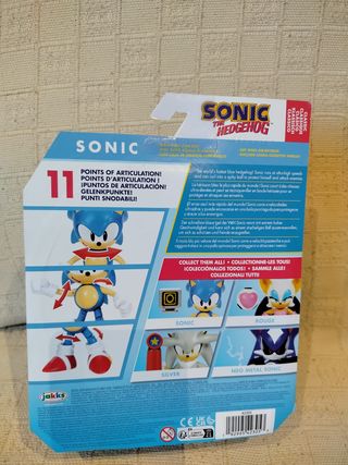 Figura Sonic The Hedgehog Clásico Jakks