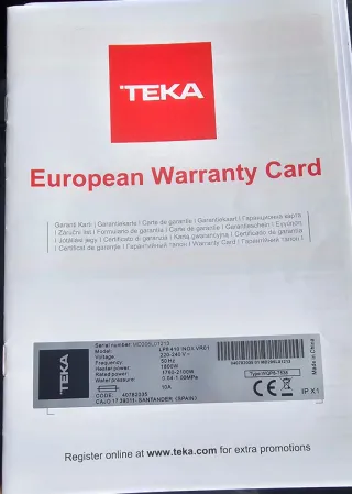 Lavavajillas Teka 45 cm.. en Badalona/Barcelona