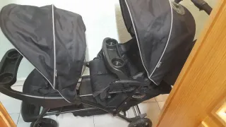 Carrito de bebé doble