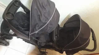 Carrito de bebé doble