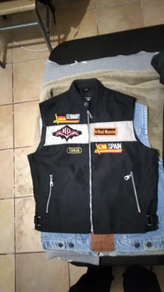 Chaleco Harley-Davidson Negro