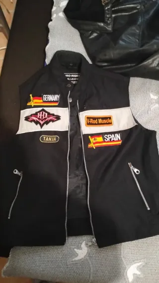 Chaleco Harley-Davidson Negro