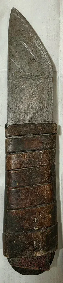 Coltello da lavoro vintage da 33 cm.