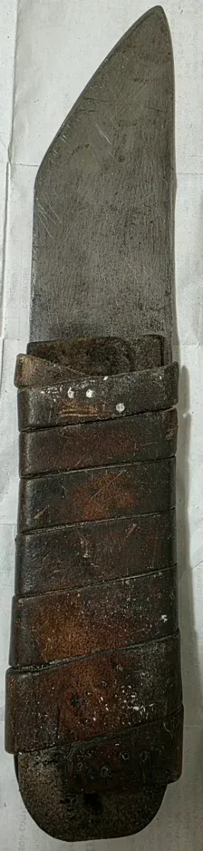 Coltello da lavoro vintage da 33 cm.