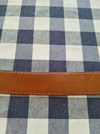 Cintura Fratelli Rossetti Vera Pelle Nera