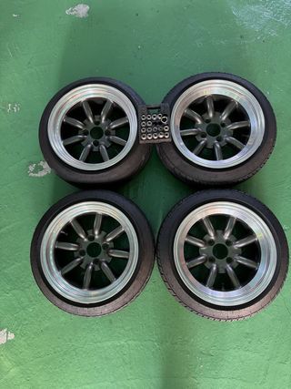 Llantas Watanabe 14x7 4x100 JDM