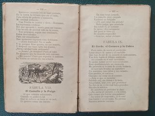 Libro antiguo, Fábulas de Félix María Samaniego