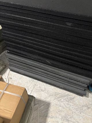 11 Losetas de caucho para gimnasio 3cm