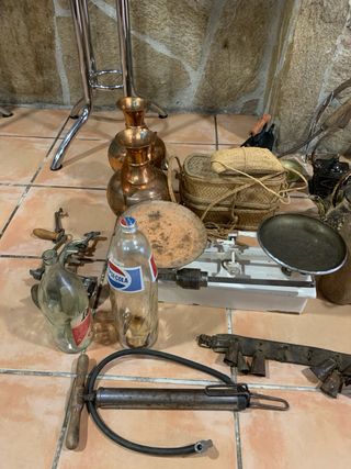 Lote Antigüedades Varias