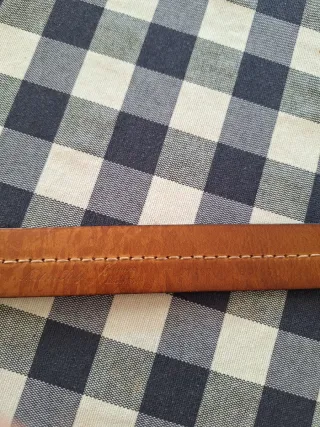 Cintura Fratelli Rossetti Vintage Pelle Marrone