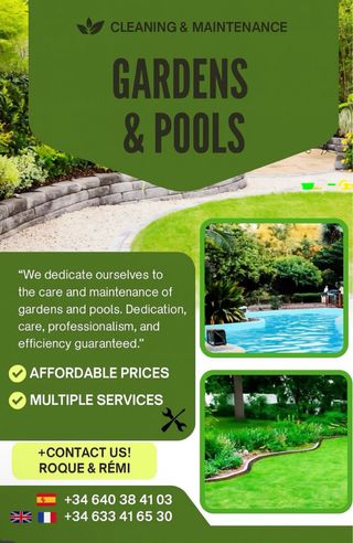 Servicios de Jardines y Piscinas