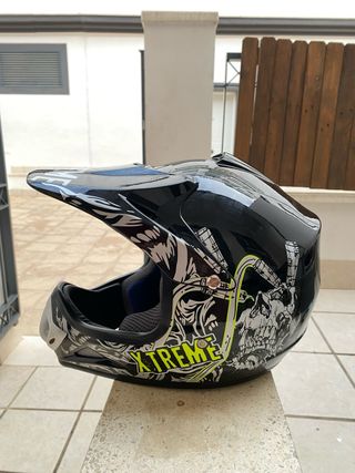 Casco Moto/Quad Negro Xtreme