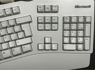 Teclado Microsoft Retro 1995 Beige.