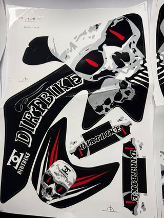 Adhesivos pit bike honda crf 50