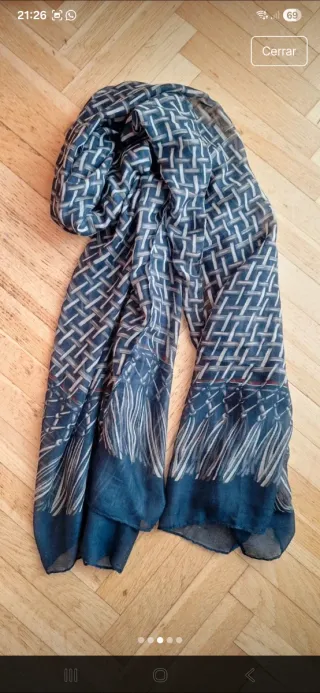 Lote 4 fulares estampados