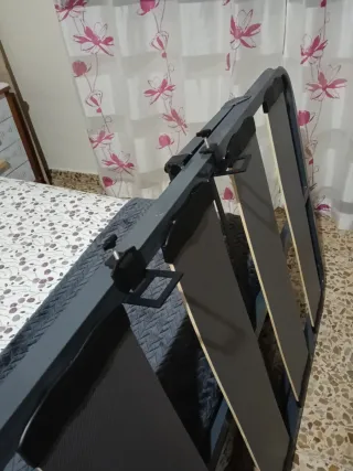 Somier 90cm con patas plegables