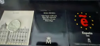 Cartera 2000 Pesetas Plata España 1995