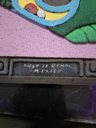 Cuadro arte Maya Diego de Umal México