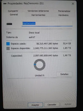 SSD Portátil 2TB Mobile Storage