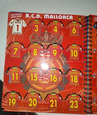 EQUIPO COMPLETO MEGA FÚTBOL MAGNETS MALLORCA