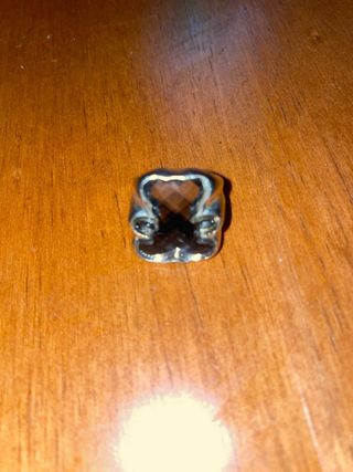 Anillo tous Marrón y Plateado