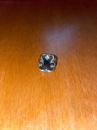 Anillo tous Marrón y Plateado