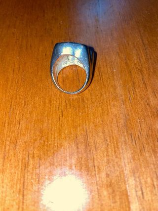 Anillo tous Marrón y Plateado