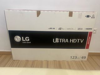 LG 49” 4K Ultra HD Smart TV – Funciona perfecta –