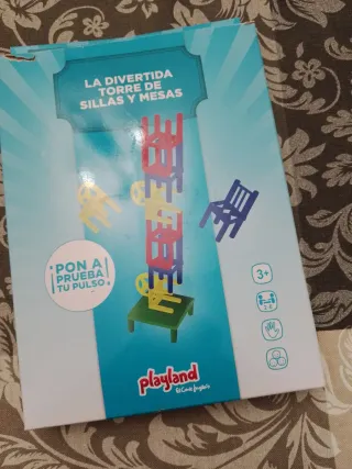 Juego Torre de Sillas y Mesas Playland