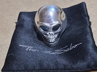 Anillo Calavera Thomas Sabo Plata