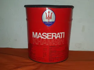 Lata Aceite Maserati Khamsin Antigua