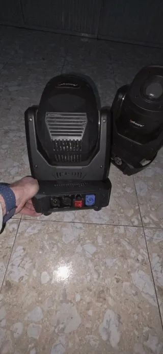 Cabezas móviles spot Audibax (2 unidades)