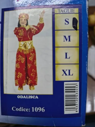 Vestito Odalisca Bambina Taglia S