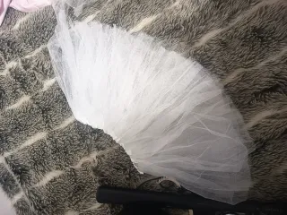 Tutú blanco talla única