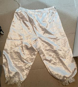 Disfraz Cortesana Rosa y Blanco Talla Única