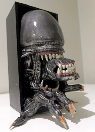 Separador de libros Figura Coleccionismo Alien Xen